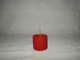 Farebná vosková sviečka - valec 4 x 5 cm - č.B1