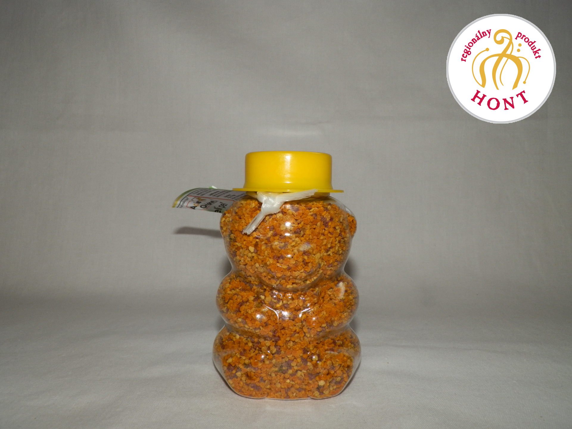 Sušený včelí peľ 160g - PET obal - macko s klobúkom