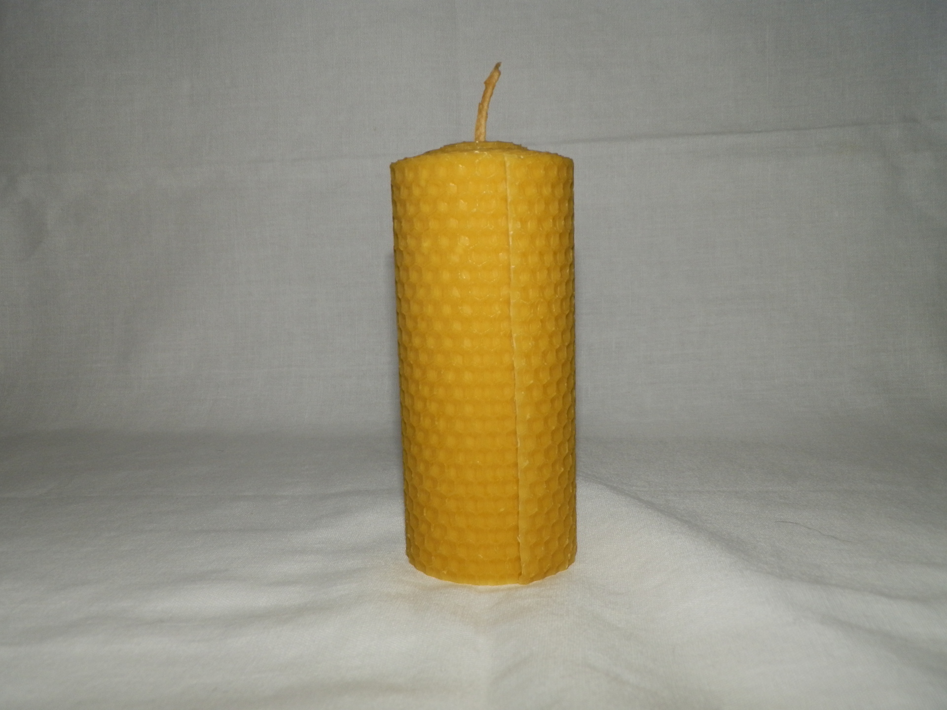Vosková sviečka - valec 12 x 5 cm