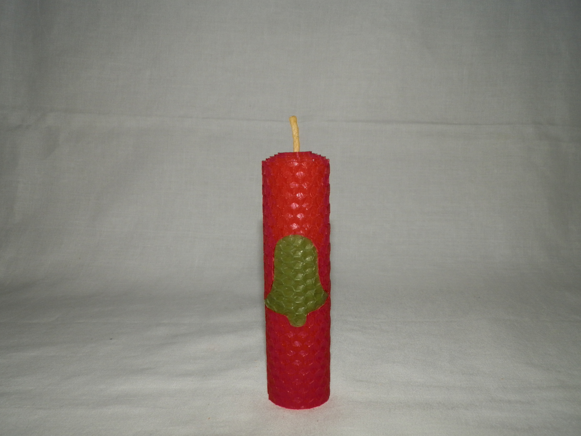 Farebná vosková sviečka - valec 12 x 3 cm - č.30