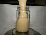 Pastovaný - Repkový včelí med 500g - sklenený pohár