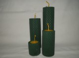 Adventná sada voskových sviečok - valec 4,8,12,16 x 4 cm - č.ZZ