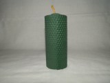 Farebná vosková sviečka - valec 12 x 5 cm - č.D3