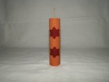 Farebná vosková sviečka - valec 12 x 3 cm - č.14