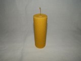 Vosková sviečka - valec 12 x 4 cm